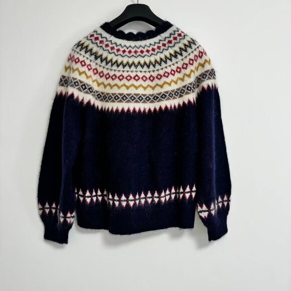DÔEN amble fair isle knitted cardigan - Picture 7 of 9
